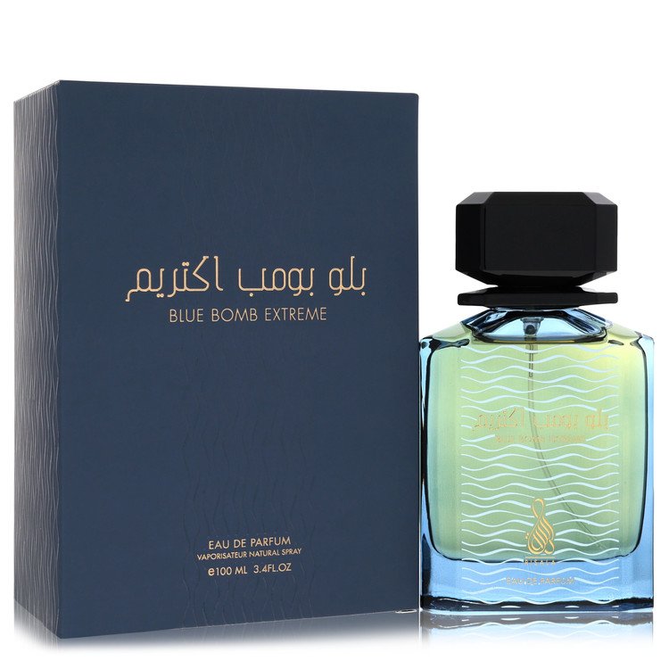 Risala Blue Bomb Extreme by Risala Eau De Parfum Spray 3.4 oz for Men