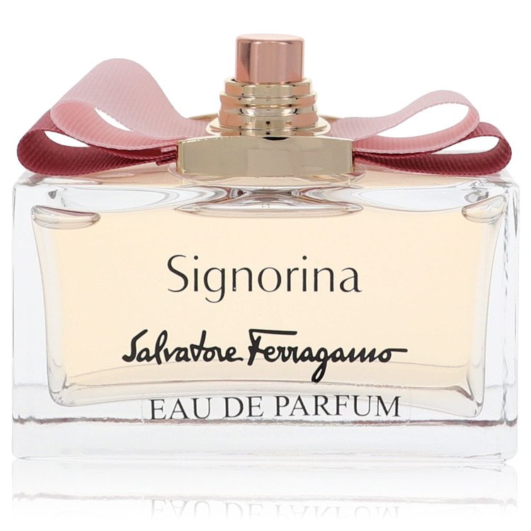 Signorina Eau De Parfum Spray (Tester) By Salvatore Ferragamo - Zachava.com