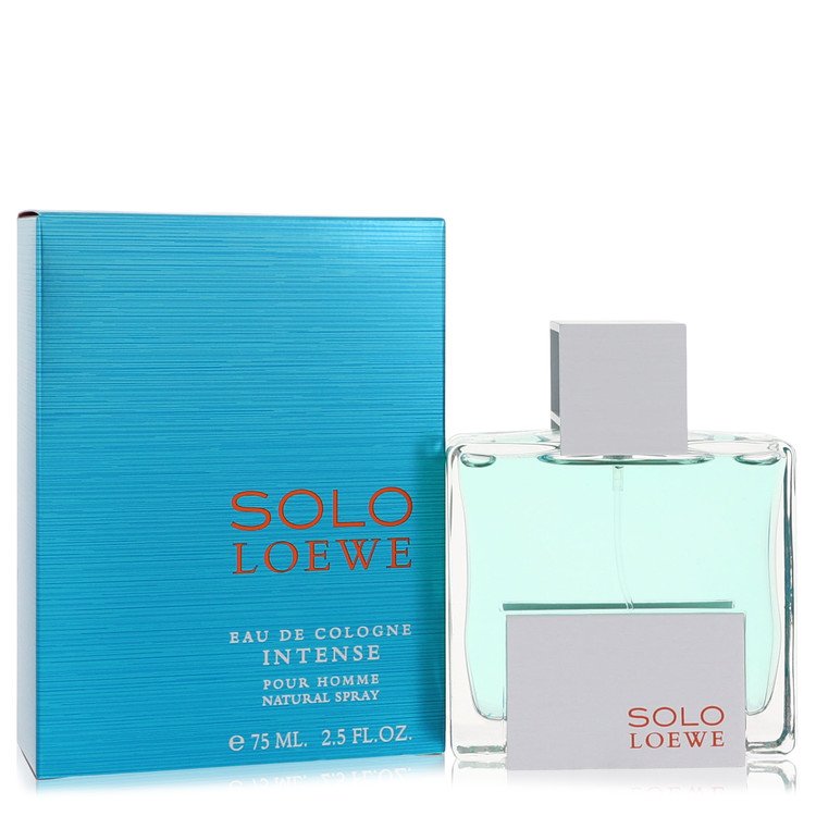 Solo Intense Eau De Cologne Spray By Loewe, Cologne for Men, available at Zachava.com.