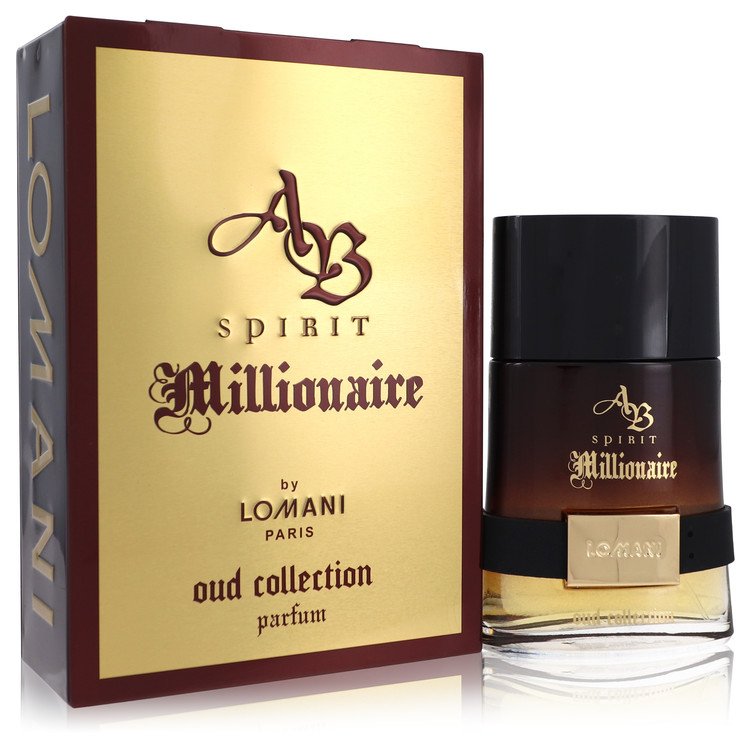Spirit Millionaire Oud Collection Eau De Parfum Spray By Lomani, Cologne for Men, available at zachava.com
