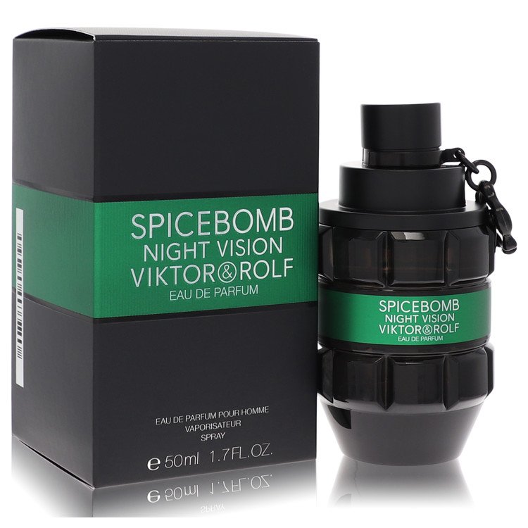 Spicebomb Night Vision Eau De Parfum Spray By Viktor & Rolf, Cologne for Men, available at Zachava.com.