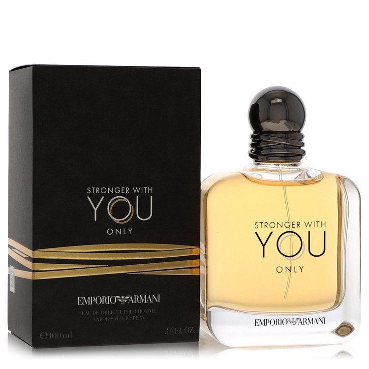 Stronger With You Only Eau De Toilette Spray By Giorgio Armani, Cologne for Men, available at zachava.com