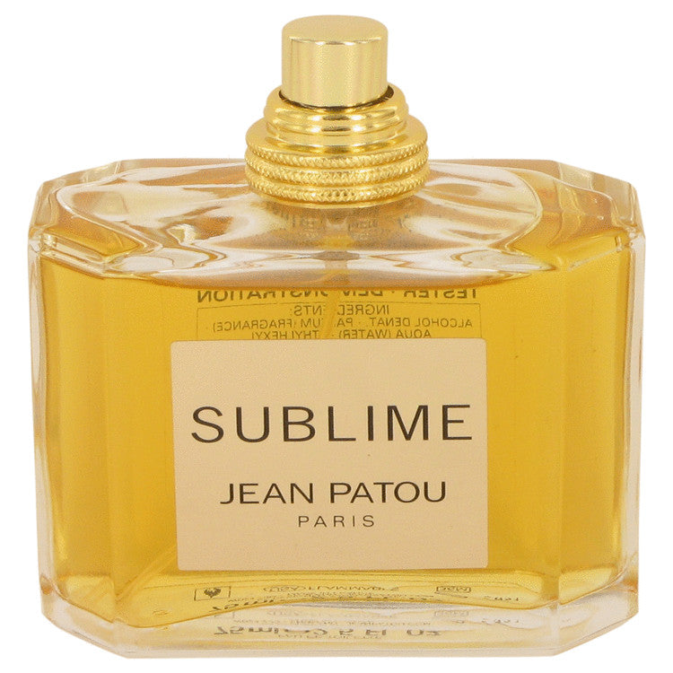 Sublime Eau De Toilette Spray (Tester) By Jean Patou - Zachava.com