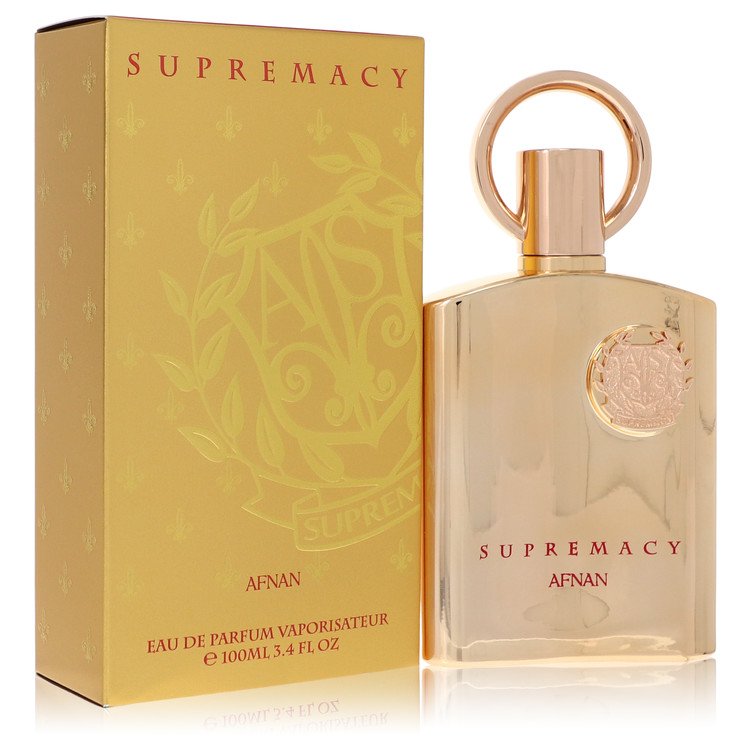 Supremacy Gold Eau De Parfum Spray (Unisex) By Afnan, Cologne for Men, available at Zachava.com.