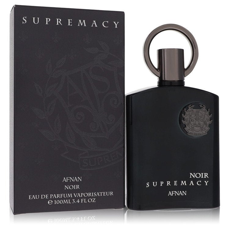 Supremacy Noir Eau De Parfum Spray By Afnan, Cologne for Men, available at zachava.com