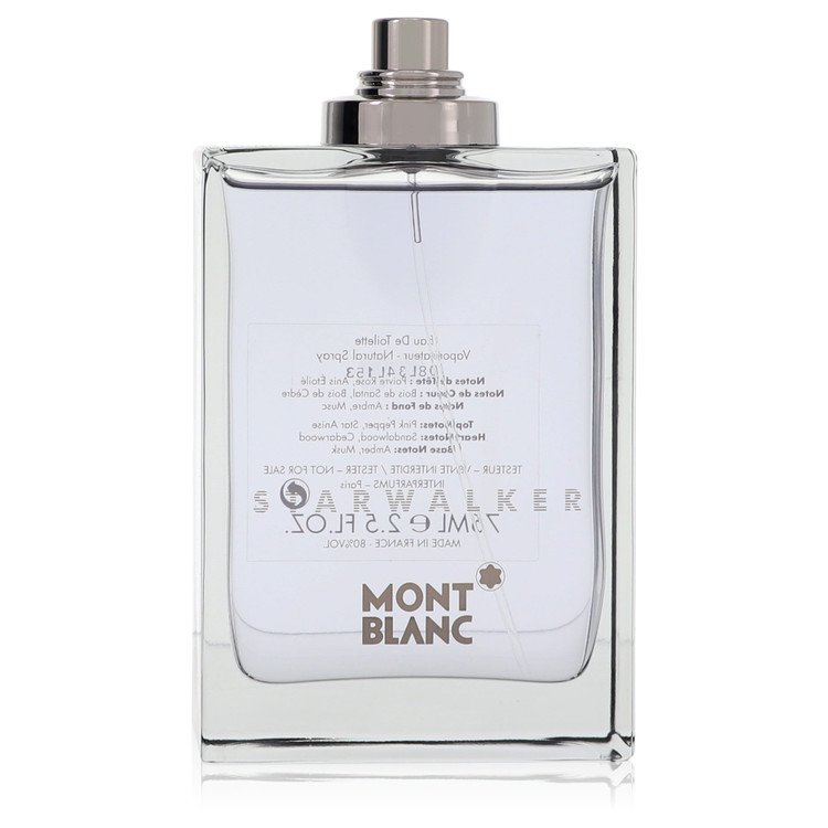 Starwalker Eau De Toilette Spray (Tester) By Mont Blanc - Zachava.com
