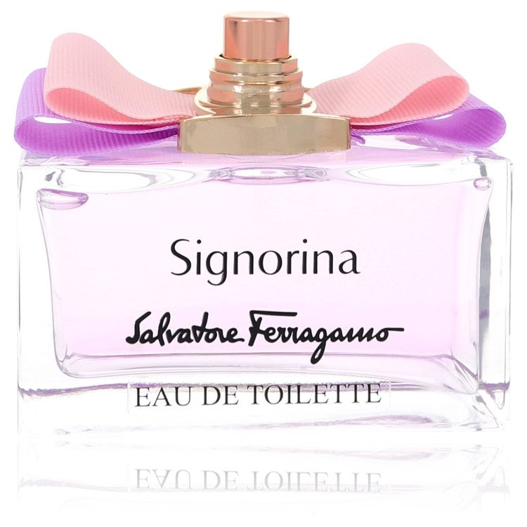 Signorina Eau De Toilette Spray (Tester) By Salvatore Ferragamo - Zachava.com