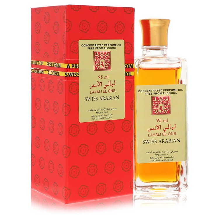 Swiss Arabian Layali El Ons Concentrated Perfume Oil Free From Alcohol By Swiss Arabian - Zachava.com