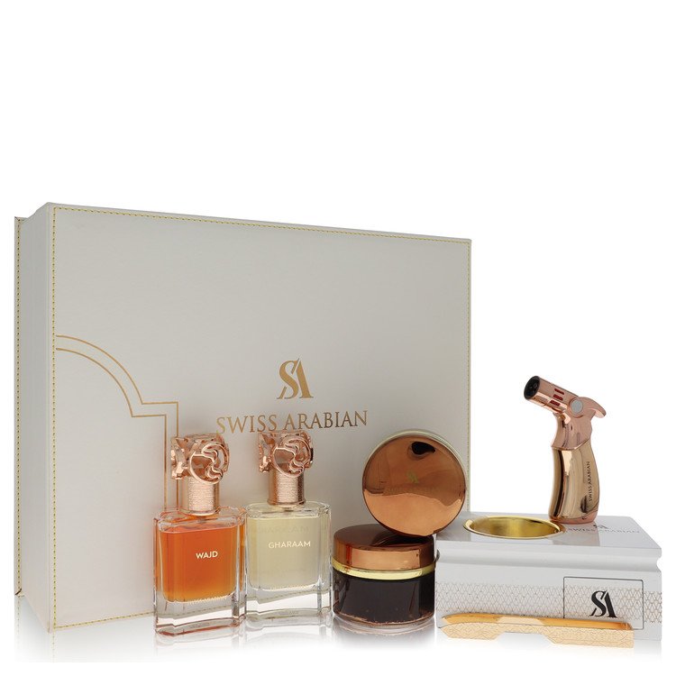 Swiss Arabian Bakhoor Dukhoon Al Haram Gift Set By Swiss Arabian - Zachava.com