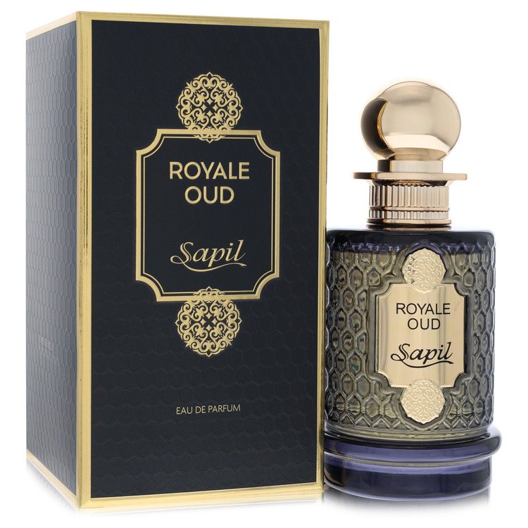 Sapil Royale Oud by Sapil Eau De Parfum Spray (Unisex) 3.4 oz for Men