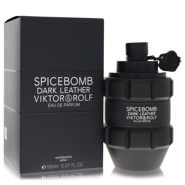 Spice Bomb Dark Leather by Viktor Rolf Eau De Parfum Spray 5 oz for Men