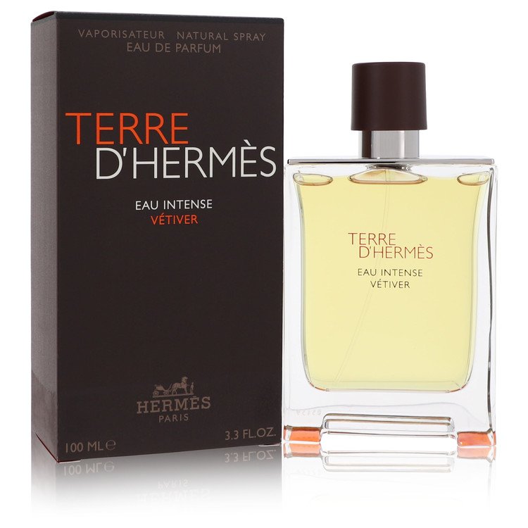 Hermes - Terre D'hermes Eau Intense Vetiver Cologne By Hermes Eau De Parfum Spray. SKU: 542988
