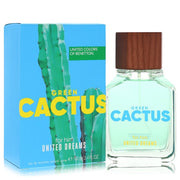 United Dreams Green Cactus Eau De Toilette Spray By Benetton, Cologne for Men, available at zachava.com