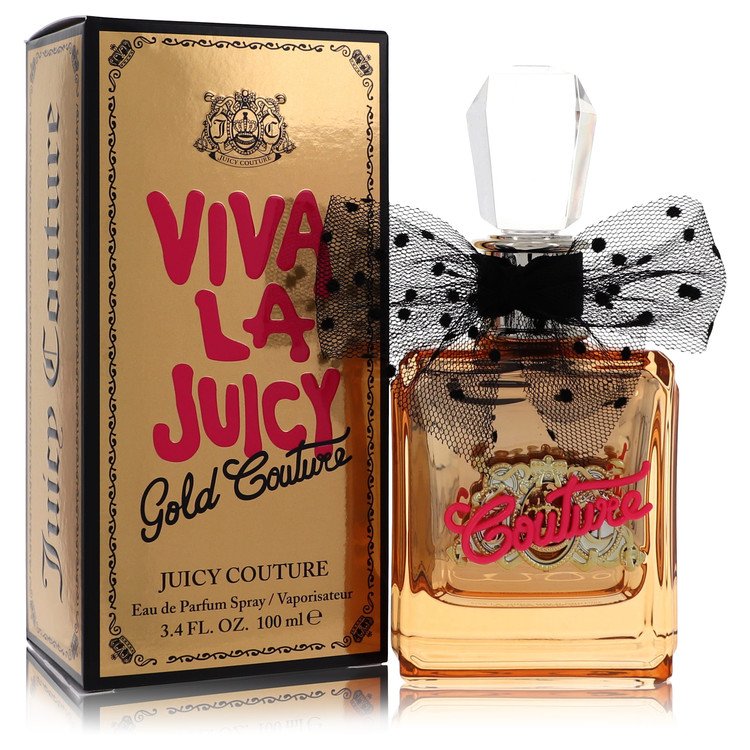 Viva La Juicy Gold Couture Eau De Parfum Spray By Juicy Couture - Zachava.com