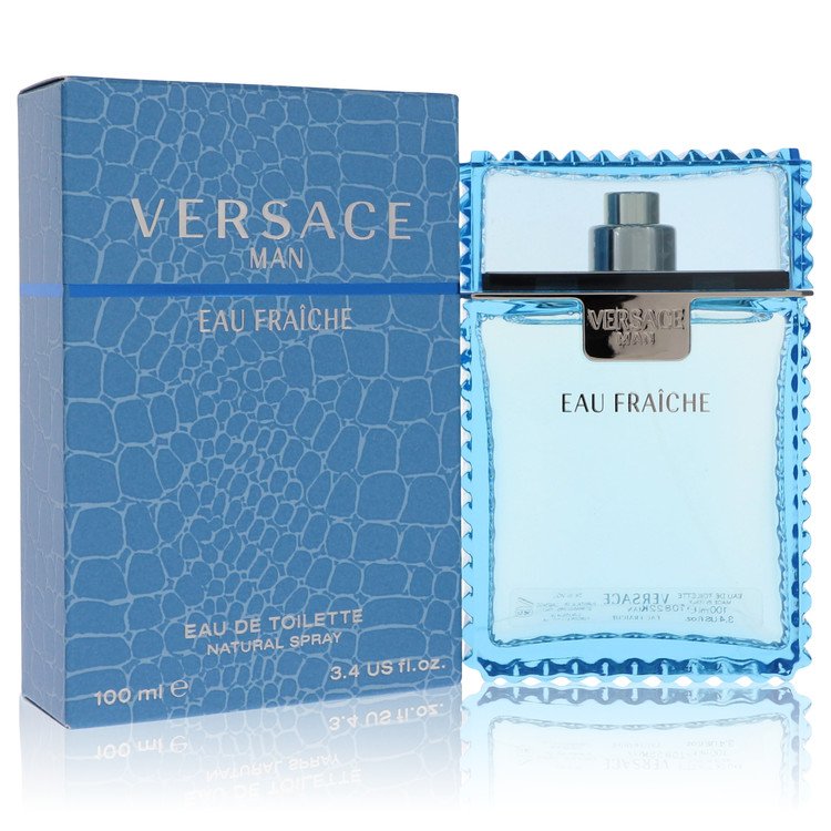 Versace Man Eau Fraîche Eau De Toilette Spray (Blue) By Versace, Cologne for Men, available at zachava.com
