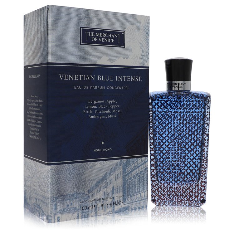 Venetian Blue Intense Eau De Parfum Spray Concentree By The Merchant Of Venice - Zachava.com