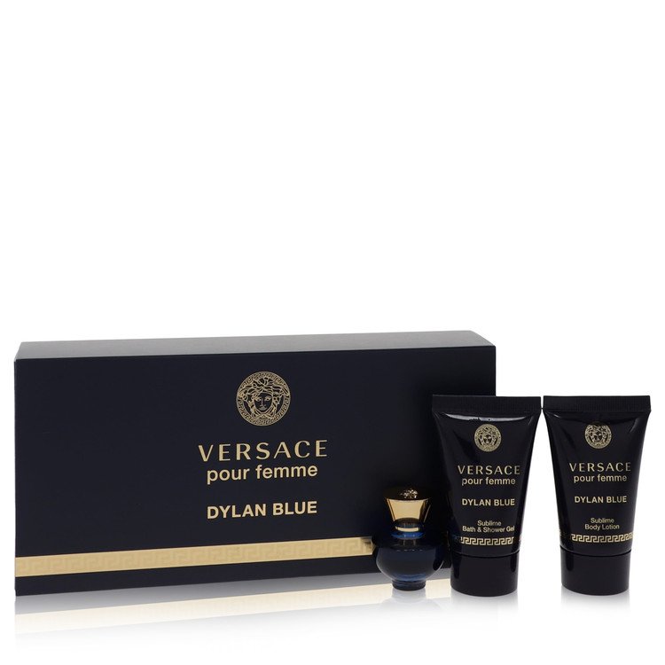 Versace Pour Femme Dylan Blue Gift Set By Versace - Zachava.com