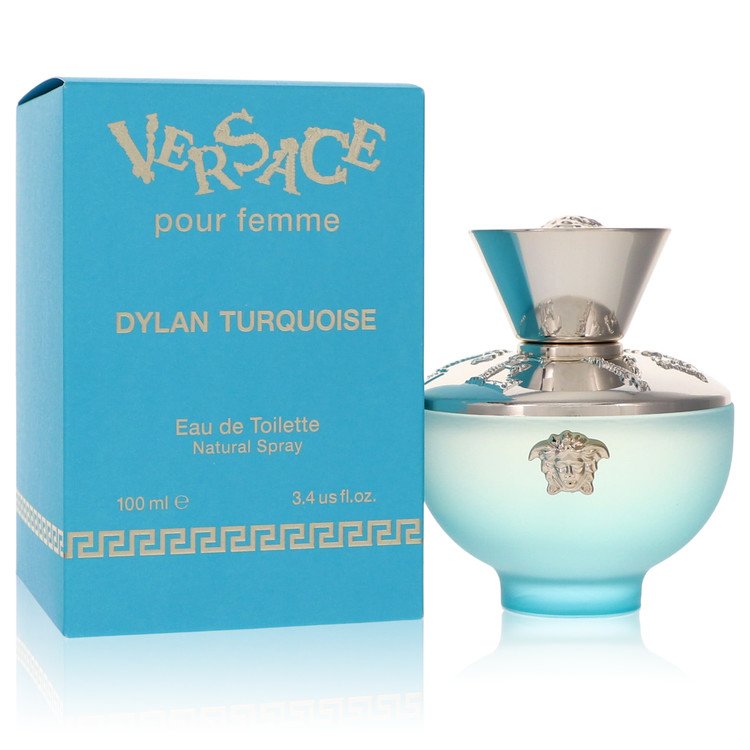 Versace Pour Femme Dylan Turquoise Eau De Toilette Spray by Versace - Zachava.com