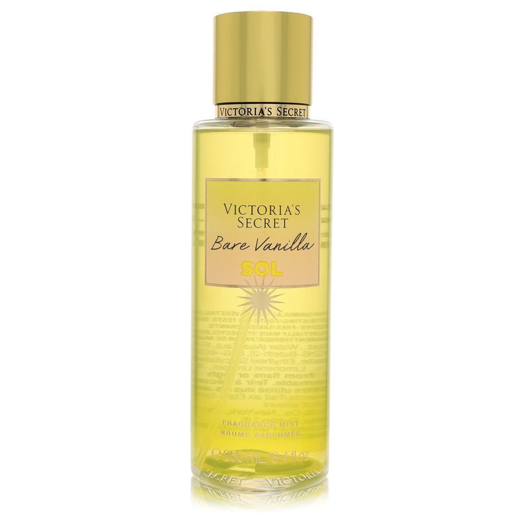 Victorias Secret Bare Vanilla Sol by Victorias Secret Fragrance Mist Spray 8.4 oz for Women