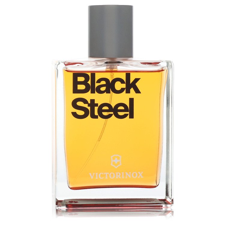 Victorinox Black Steel by Victorinox Eau De Toilette Spray (Tester) 3.4 oz for Men