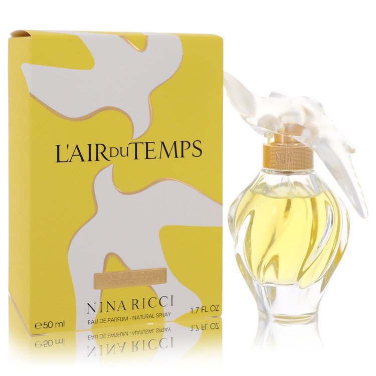 L'Air Du Temps Eau De Parfum Spray with Bird Cap By Nina Ricci - Zachava.com