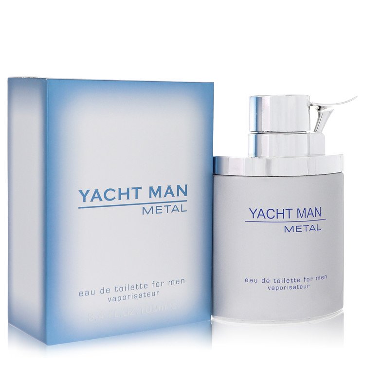 Yacht Man Metal Eau De Toilette Spray By Myrurgia, Cologne for Men, available at zachava.com