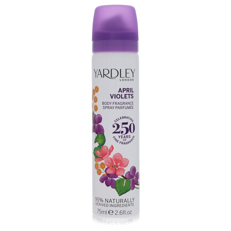 April Violets Body Spray By Yardley London, Perfume for Women, available at zachava.com