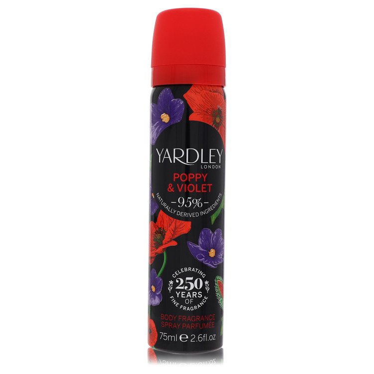 Yardley Poppy & Violet Body Fragrance Spray By Yardley London, Perfume for Women, available at zachava.com
