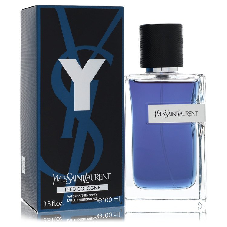 Y Iced by Yves Saint Laurent Cologne Intense Spray 3.4 oz for Men