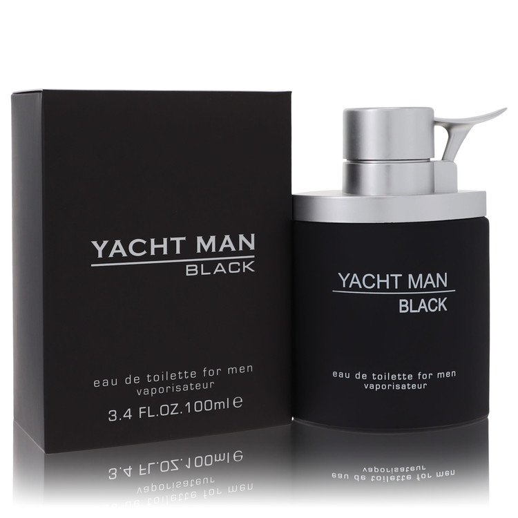 Yacht Man Black Eau De Toilette Spray By Myrurgia, Cologne for Men, available at zachava.com