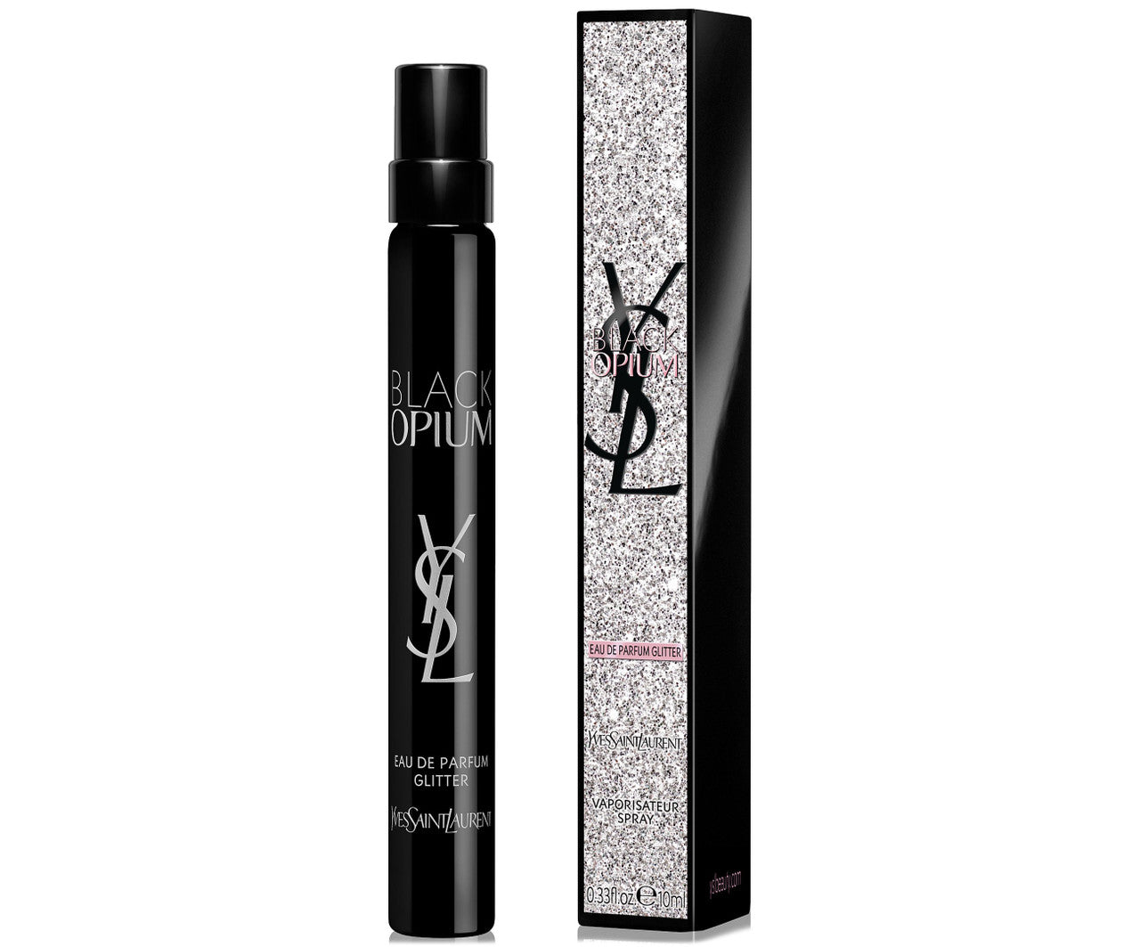 YSL BLACK OPIUM GLITTER 0.33 EAU DE PARFUM SPRAY FOR WOMEN Main image