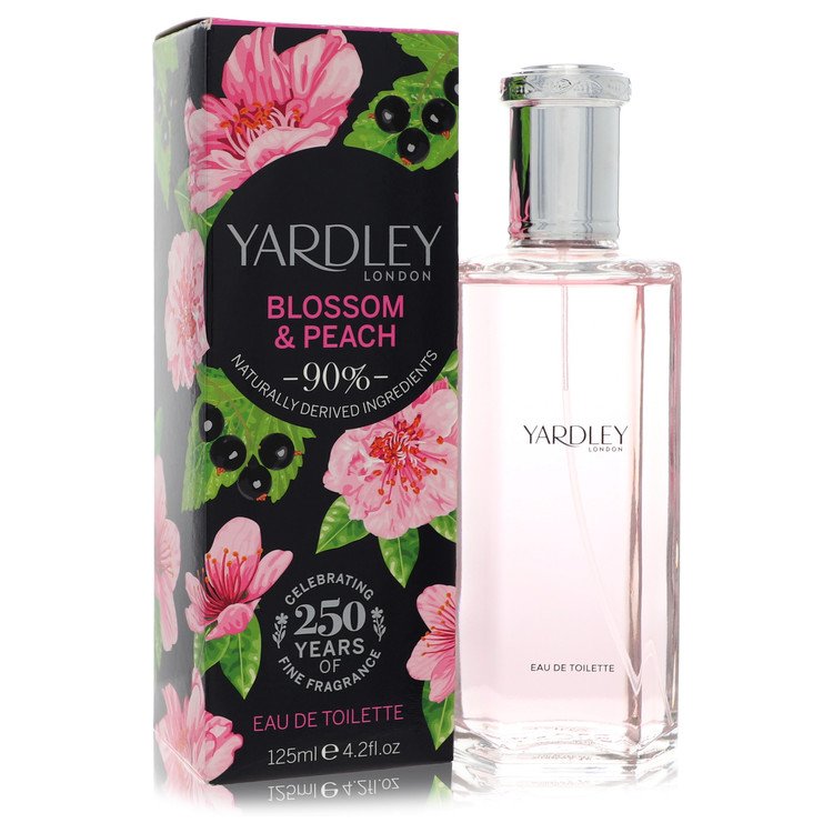 Yardley Blossom Peach by Yardley London Eau De Toilette Spray 4.2 oz for Women