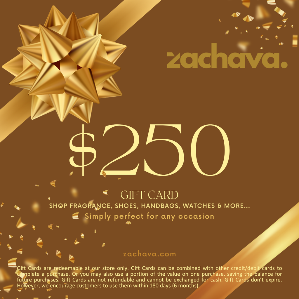 Zachava - Gold, All Occasions Gift Card - ACCEXO