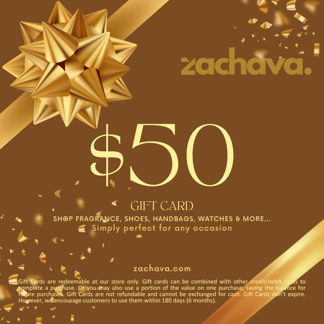 Zachava - Gold, All Occasions Gift Card - ACCEXO