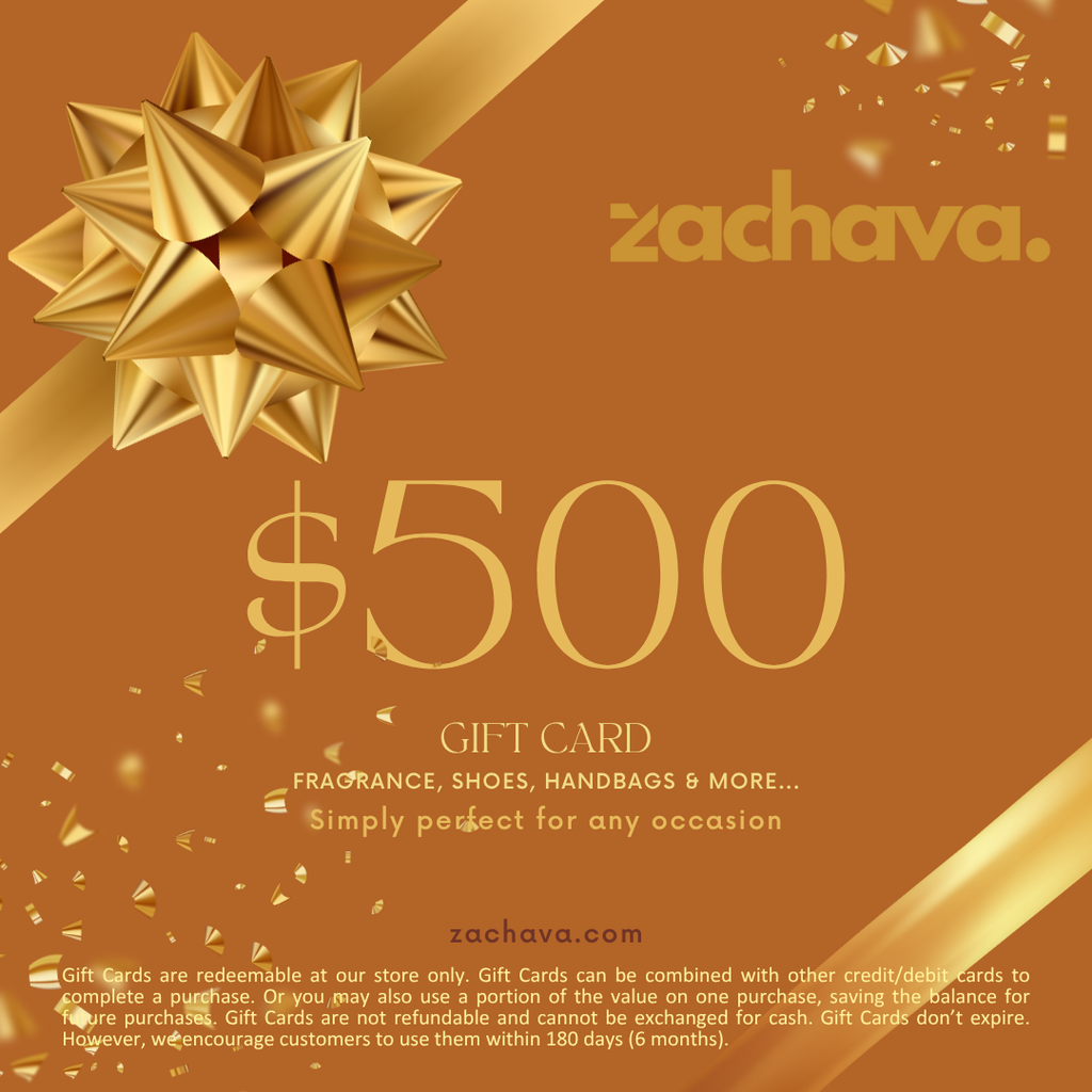 Zachava - Gold, All Occasions Gift Card - ACCEXO