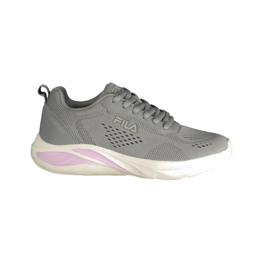 Fila Gray Polyester Women's Sneaker