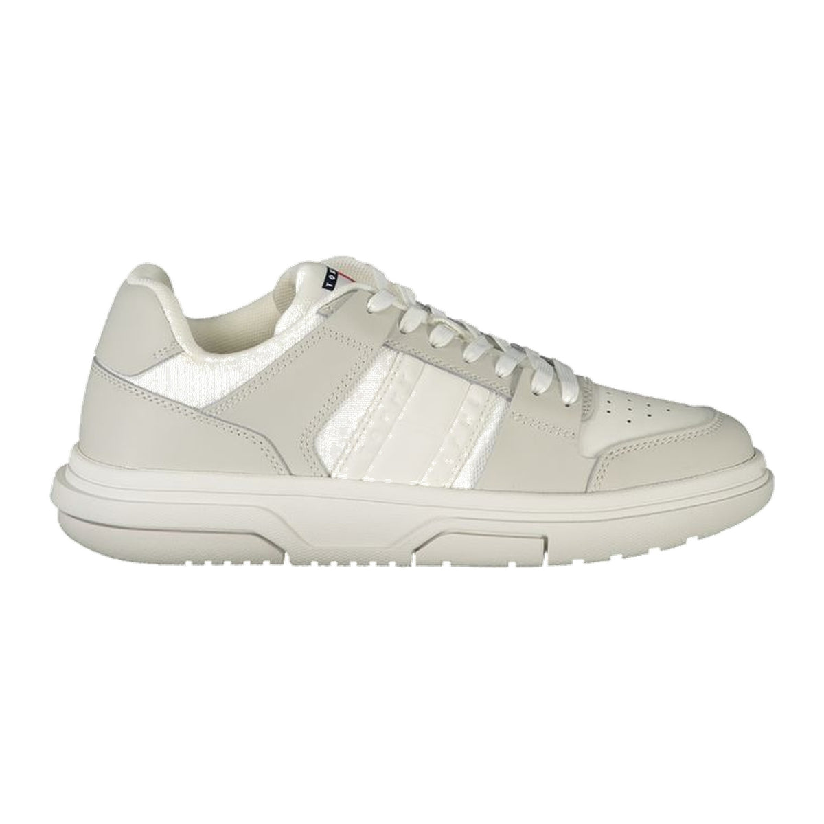 Tommy Hilfiger White Leather Women Sneaker
