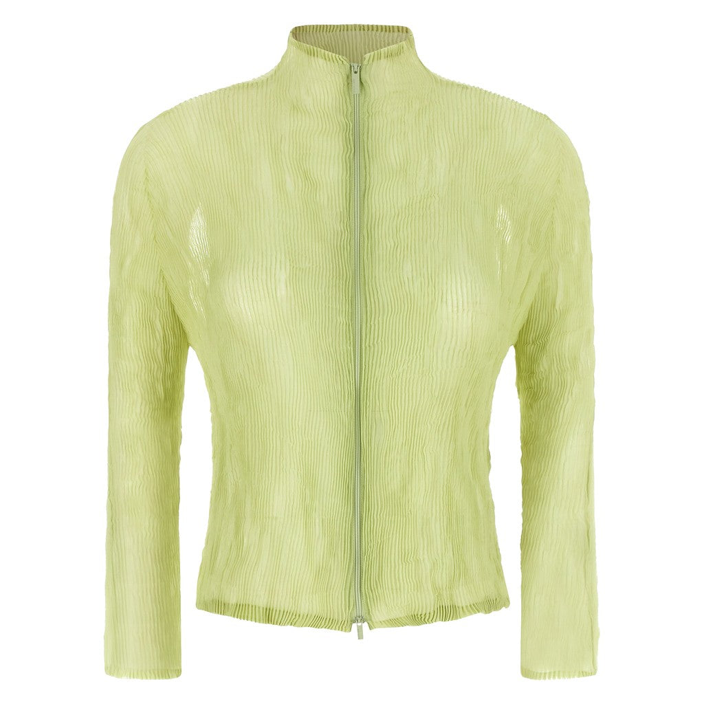 Issey Miyake Bicolor Polyester Cardigan for Women