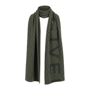 Givenchy Green Wool Scarf for Men