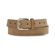 Brunello Cucinelli Beige Calf Leather Bos Taurus Regular Belt for Men