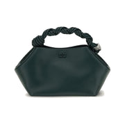 Ganni Bicolor Recycled Leather Handbag for Women