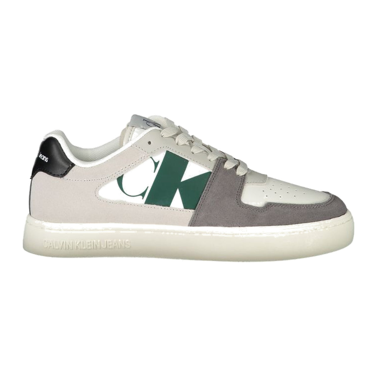 Calvin Klein White Polyester Men Sneaker