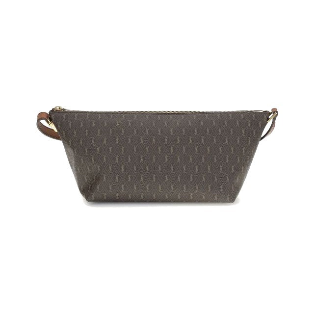 Saint Laurent Brown Leather Shoulder Bag for Men