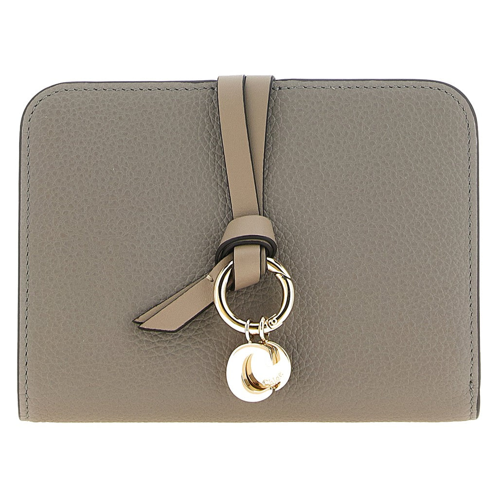 Chloé Gray Calfskin Cardholder for Women