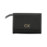 Calvin Klein Black Polyester Women Wallet