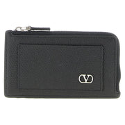 Valentino Garavani Black Calfskin Cardholder for Men
