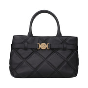 Versace Black Leather Handbag for Women