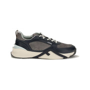 Fendi Multicolor Calf Leather Bos Taurus Athletic Sneakers for Men