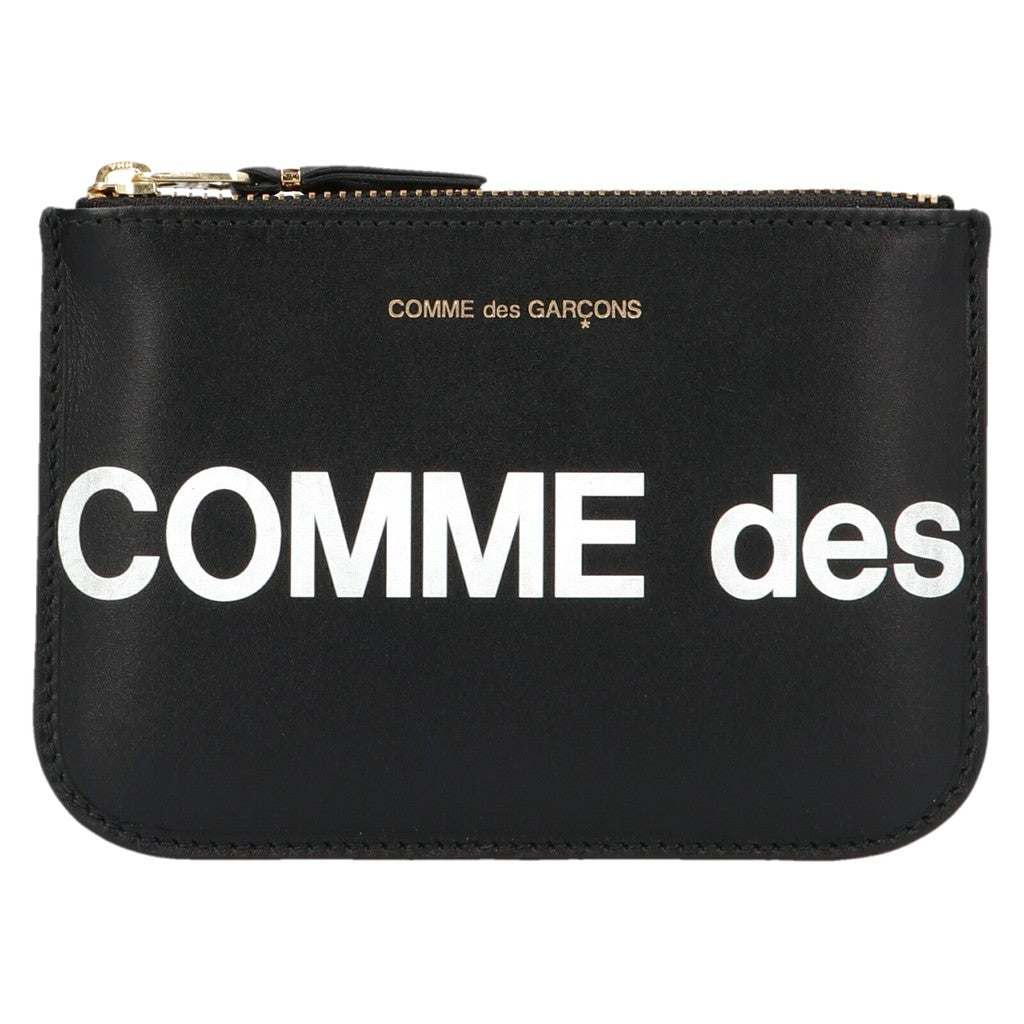 Comme des Garçons Bicolor Calfskin Cardholder for Unisex