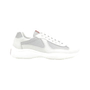 Prada White Polyamide Low Top Sneakers for Men